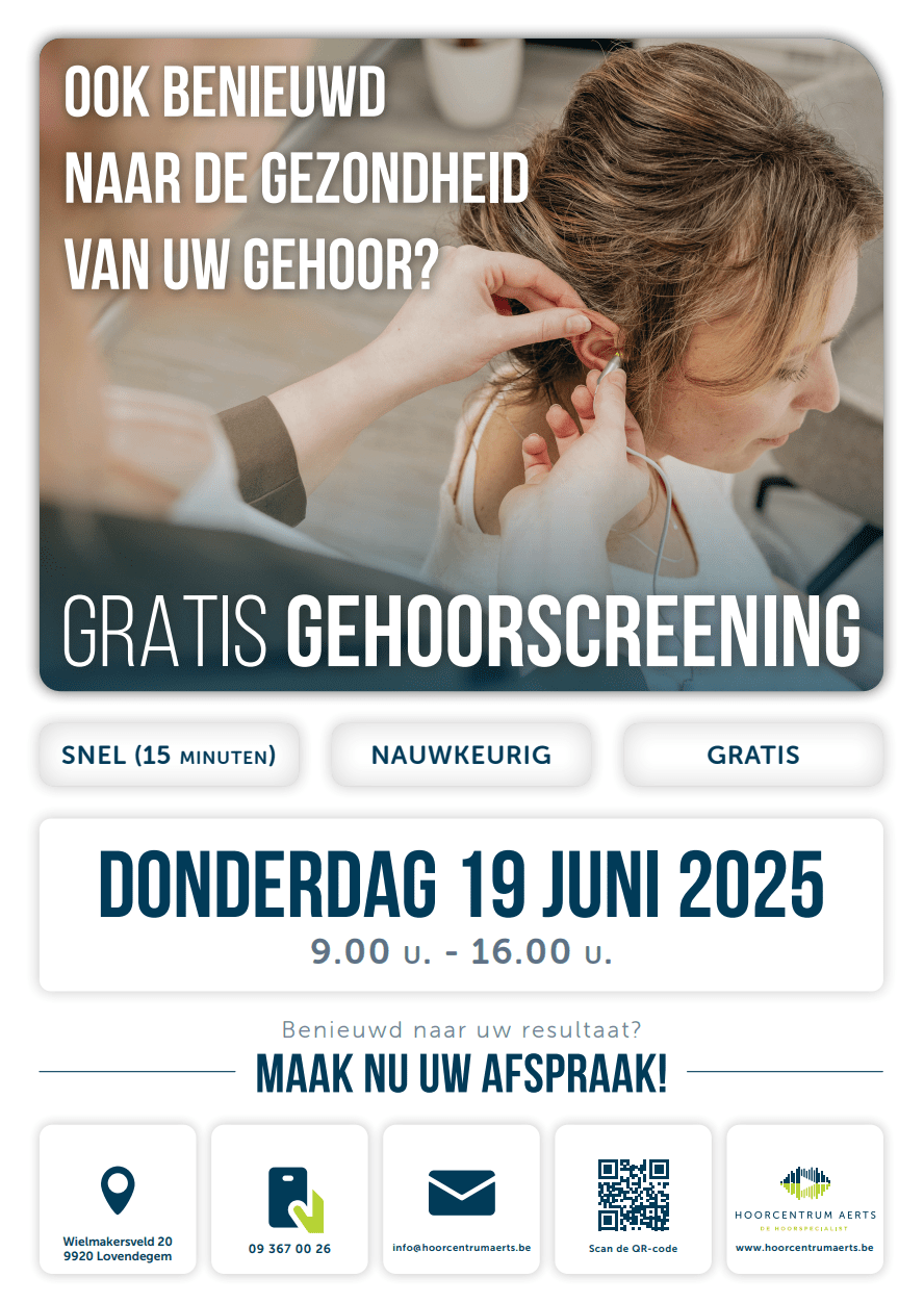 GRATIS gehoorsscreening