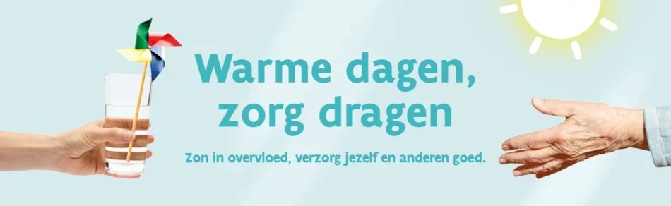 Warme dagen, zorg&nbsp;dragen